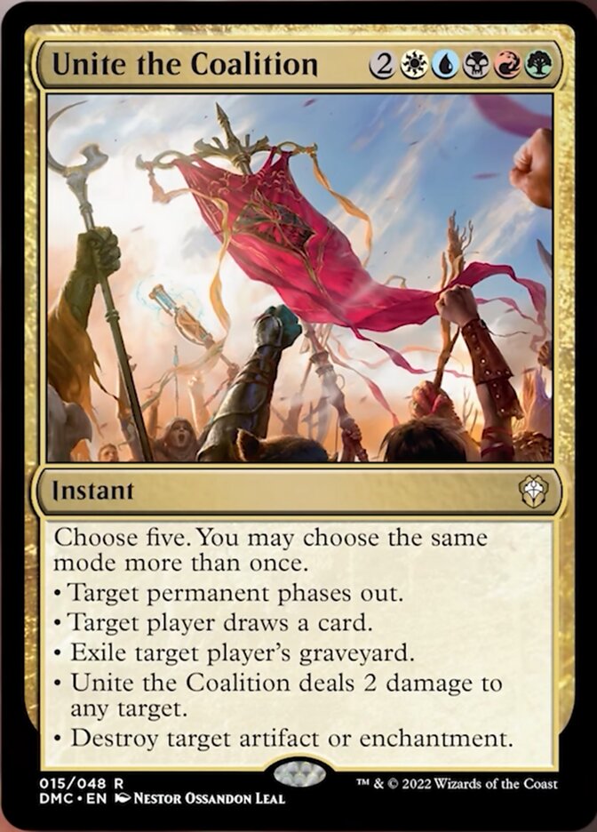 Unite the Coalition [Dominaria United Commander] | Amazing Games TCG