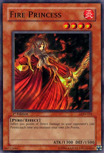 Fire Princess [LON-034] Super Rare | Amazing Games TCG