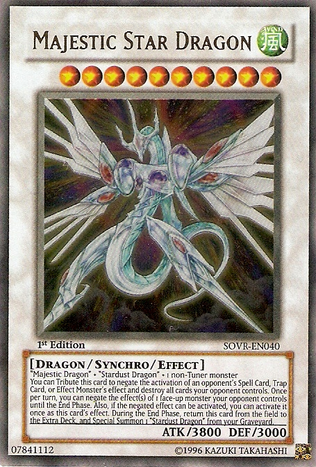 Majestic Star Dragon [SOVR-EN040] Ultra Rare | Amazing Games TCG