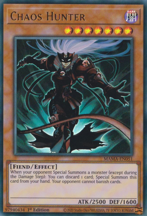 Chaos Hunter [MAMA-EN051] Ultra Rare | Amazing Games TCG