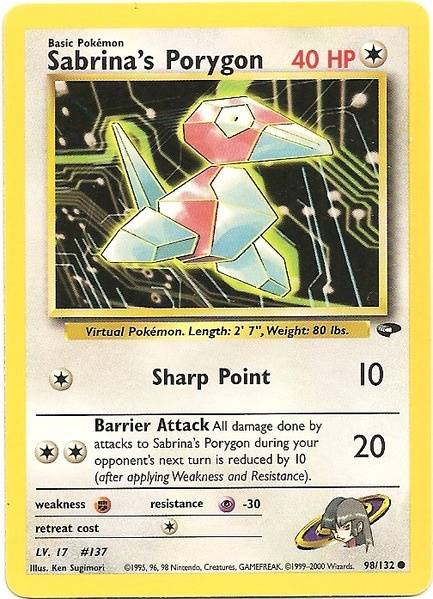 Sabrina's Porygon (98/132) [Gym Challenge Unlimited] | Amazing Games TCG