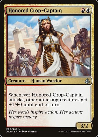 Honored Crop-Captain [Amonkhet] | Amazing Games TCG