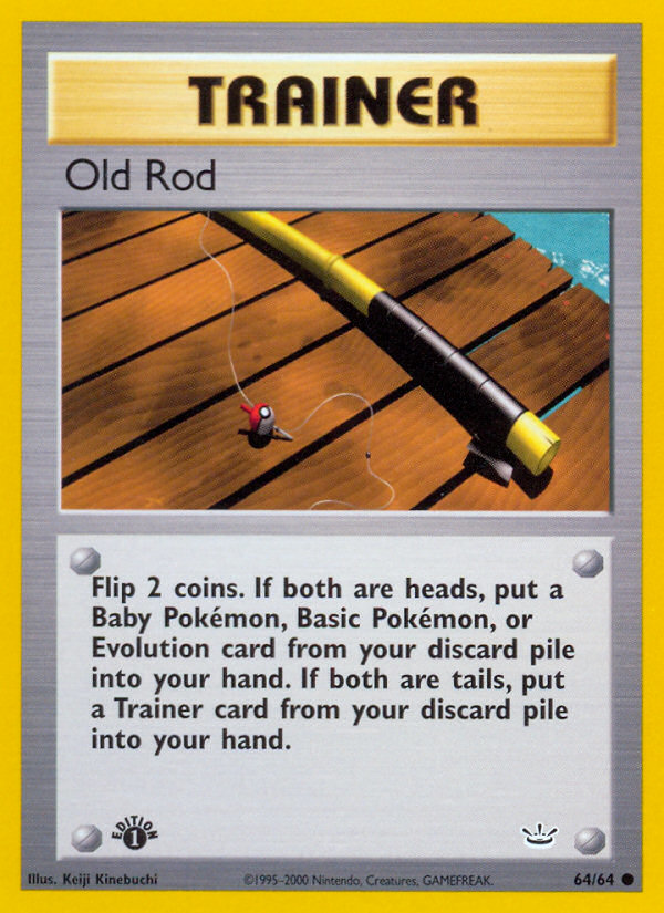 Old Rod (64/64) [Neo Revelation 1st Edition] | Amazing Games TCG