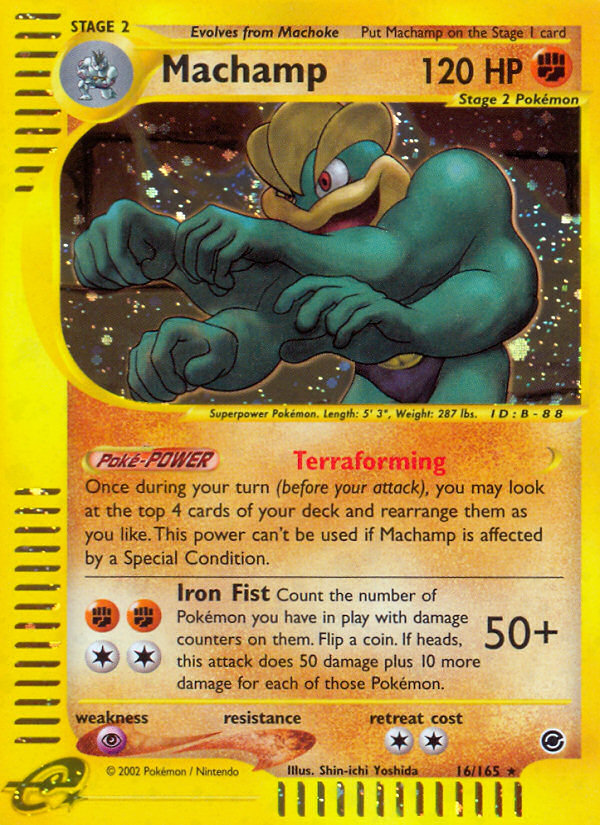 Machamp (16/165) [Expedition: Base Set] | Amazing Games TCG