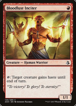 Bloodlust Inciter [Amonkhet] | Amazing Games TCG