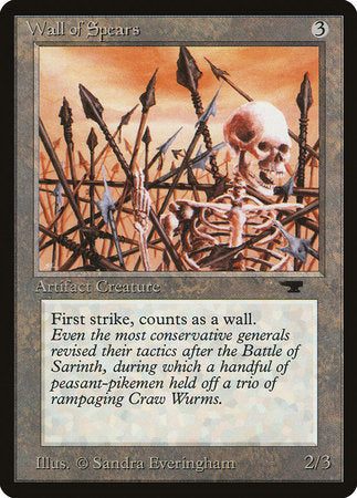 Wall of Spears [Antiquities] | Amazing Games TCG