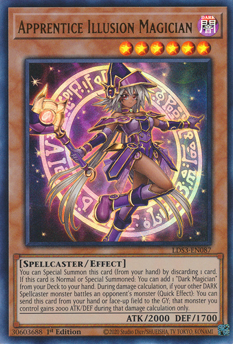 Apprentice Illusion Magician [LDS3-EN087] Ultra Rare | Amazing Games TCG