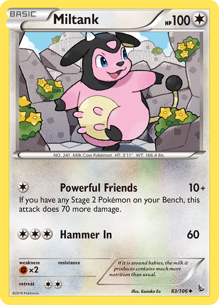 Miltank (83/106) [XY: Flashfire] | Amazing Games TCG