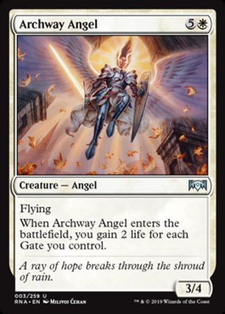 Archway Angel [Ravnica Allegiance] | Amazing Games TCG