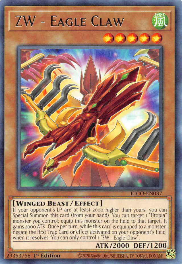 ZW - Eagle Claw [KICO-EN037] Rare | Amazing Games TCG