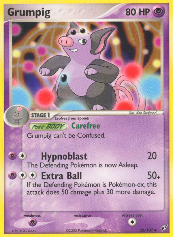 Grumpig (32/107) [EX: Deoxys] | Amazing Games TCG