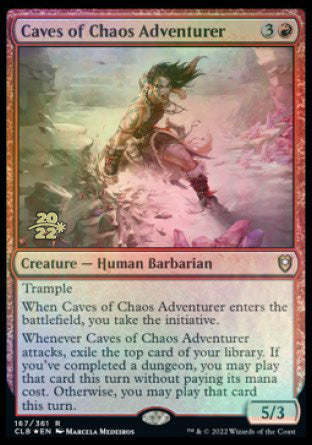 Caves of Chaos Adventurer [Commander Legends: Battle for Baldur's Gate Prerelease Promos] | Amazing Games TCG