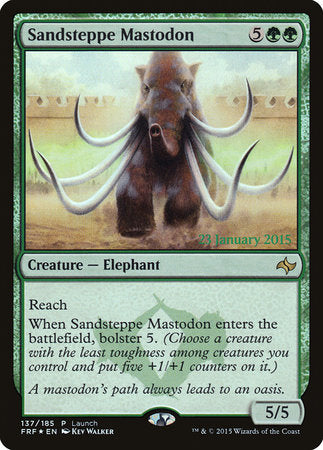 Sandsteppe Mastodon [Fate Reforged Promos] | Amazing Games TCG