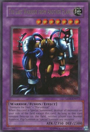 The Last Warrior from Another Planet [LON-EN077] Ultra Rare | Amazing Games TCG