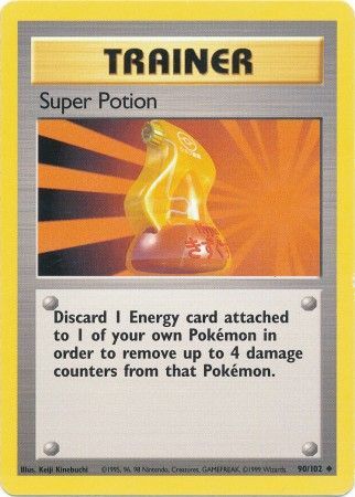 Super Potion (90/102) [Base Set Unlimited] | Amazing Games TCG