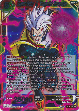 Super Baby 2, Vengeful Rampage (Starter Deck Exclusive) (SD10-04) [Malicious Machinations] | Amazing Games TCG