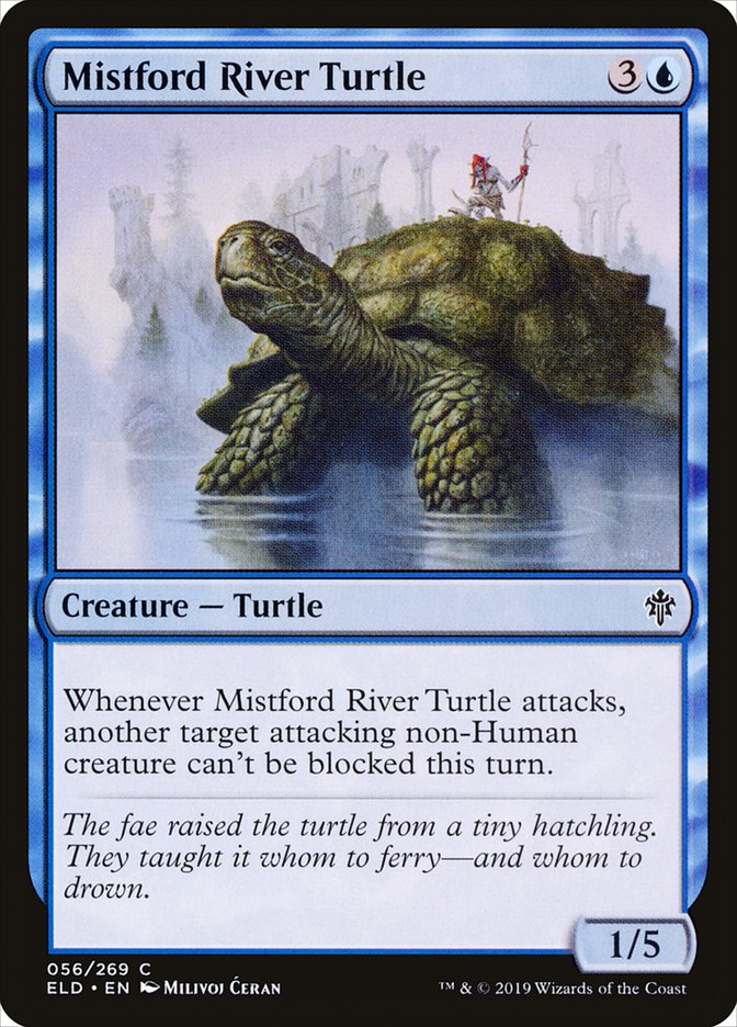 Mistford River Turtle [Throne of Eldraine] | Amazing Games TCG