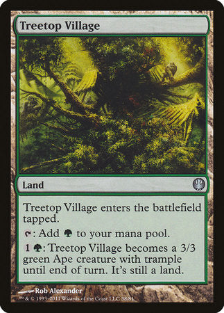 Treetop Village [Duel Decks: Knights vs. Dragons] | Amazing Games TCG