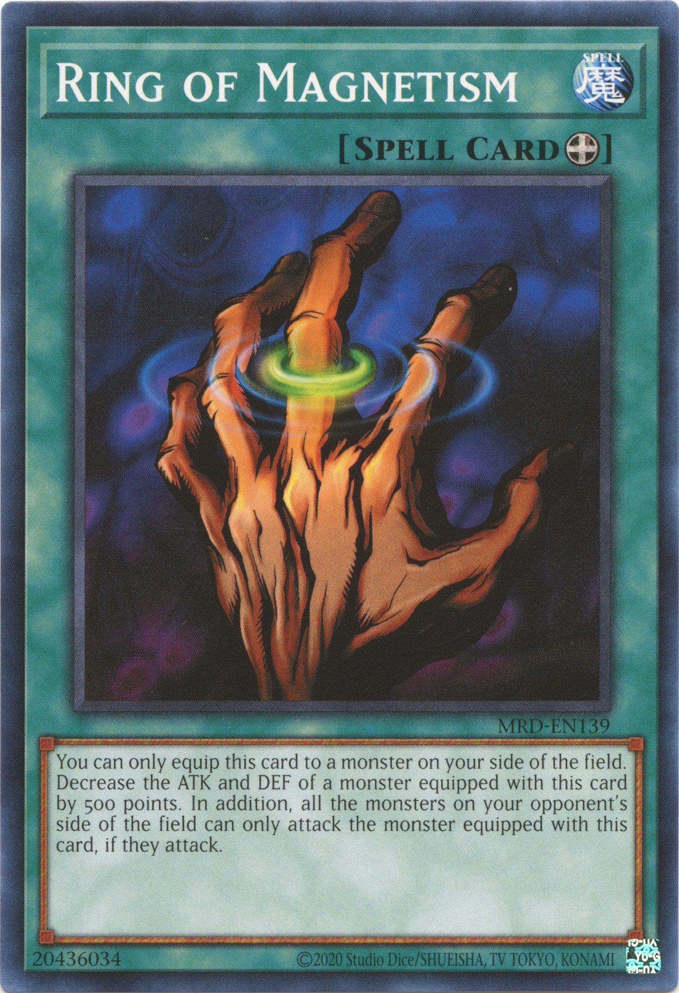 Ring of Magnetism (25th Anniversary) [MRD-EN139] Common | Amazing Games TCG