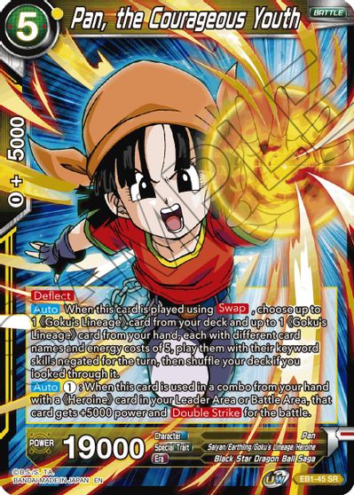 Pan, the Courageous Youth (EB1-045) [Battle Evolution Booster] | Amazing Games TCG