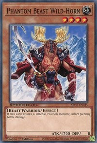 Phantom Beast Wild-Horn [SBCB-EN045] Common | Amazing Games TCG