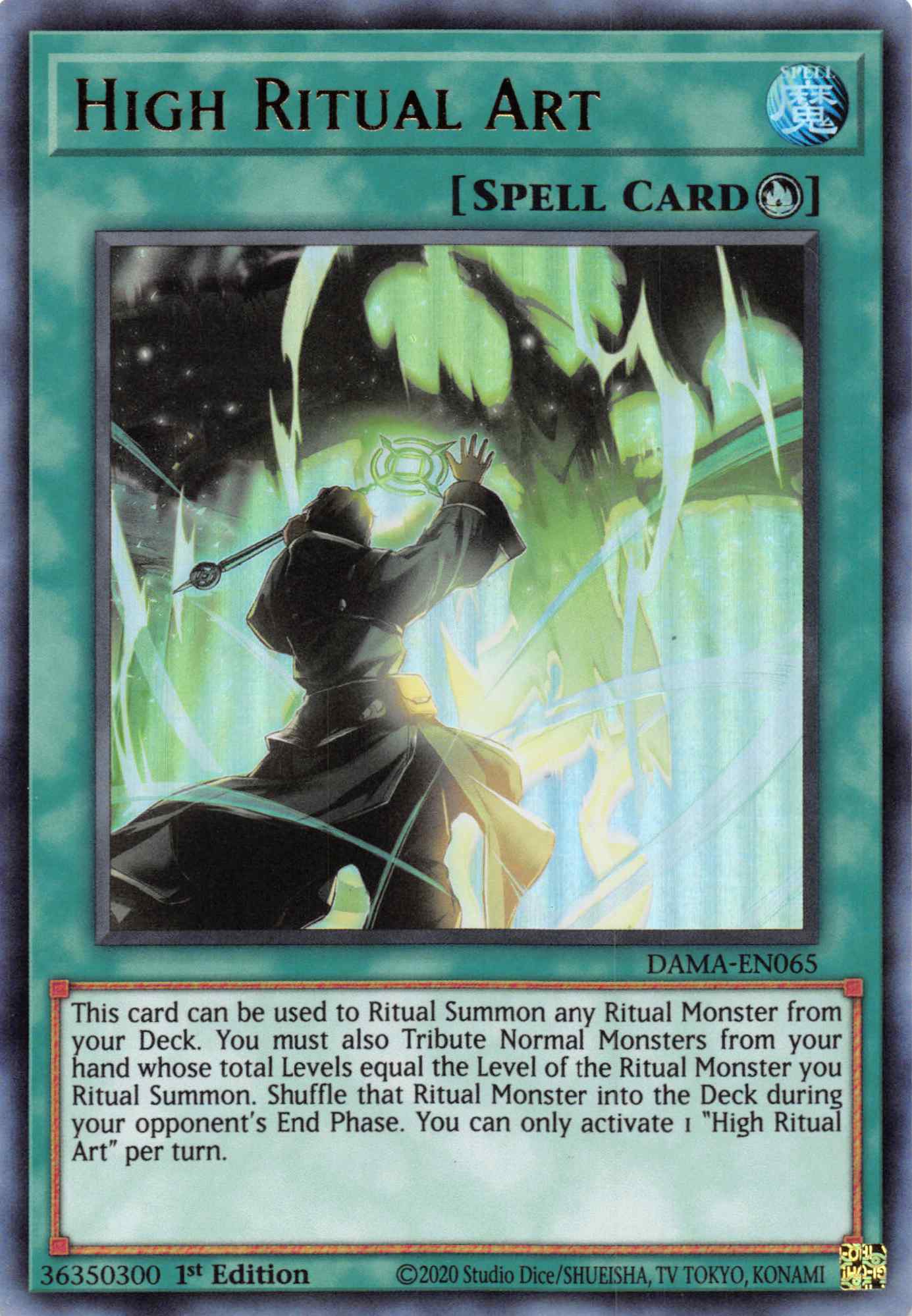 High Ritual Art [DAMA-EN065] Ultra Rare | Amazing Games TCG