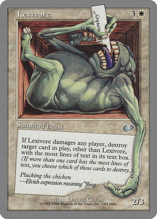 Lexivore [Unglued] | Amazing Games TCG