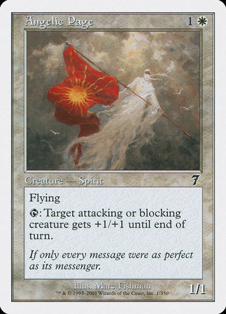 Angelic Page [Seventh Edition] | Amazing Games TCG