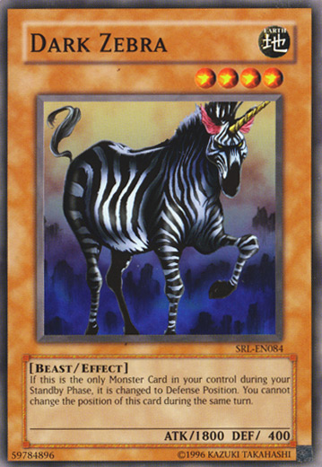 Dark Zebra [SRL-084] Common | Amazing Games TCG