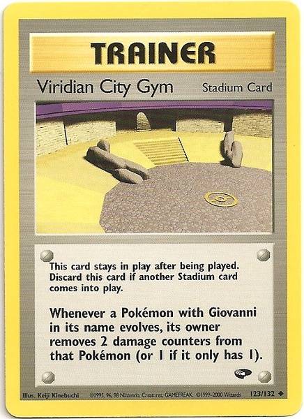 Viridian City Gym (123/132) [Gym Challenge Unlimited] | Amazing Games TCG