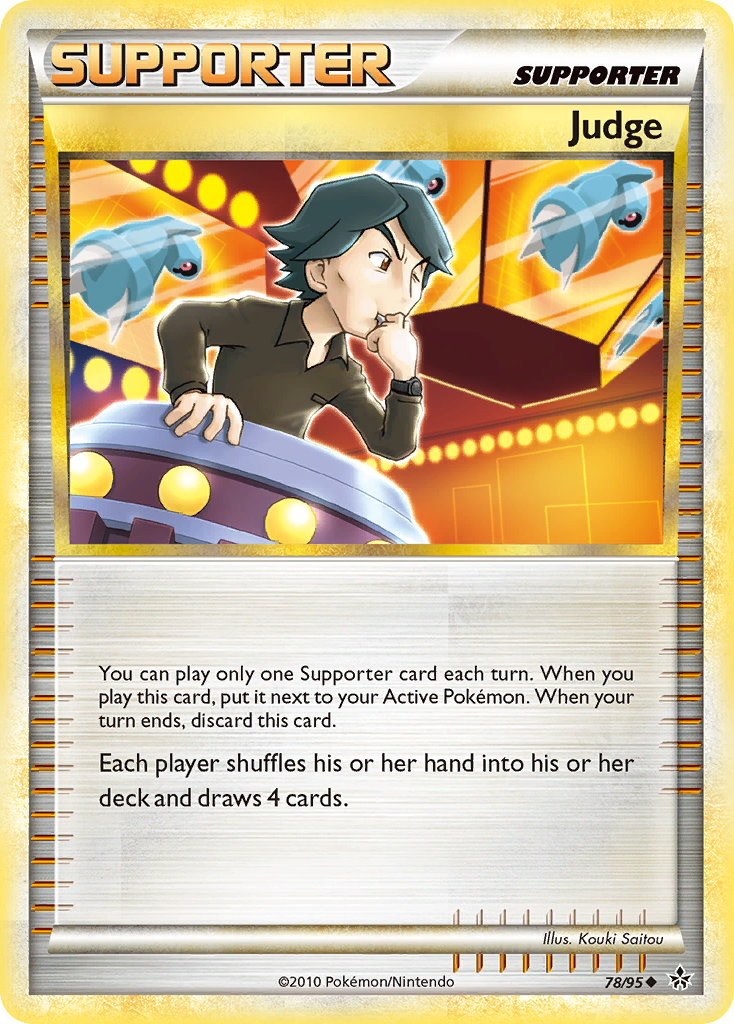 Judge (78/95) [HeartGold & SoulSilver: Unleashed] | Amazing Games TCG