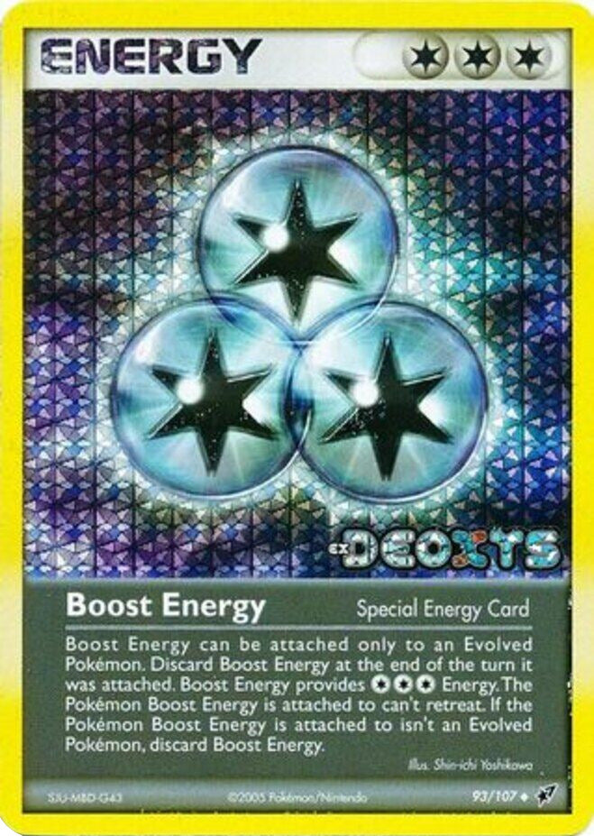 Boost Energy (93/107) (Stamped) [EX: Deoxys] | Amazing Games TCG