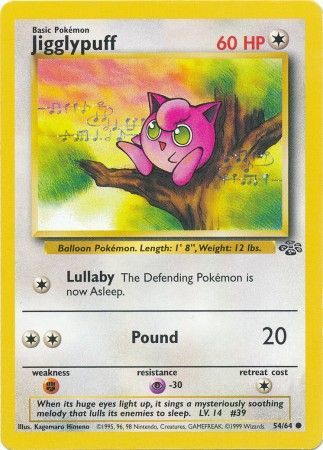 Jigglypuff (54/64) [Jungle Unlimited] | Amazing Games TCG