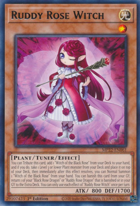 Ruddy Rose Witch [MP22-EN061] Rare | Amazing Games TCG