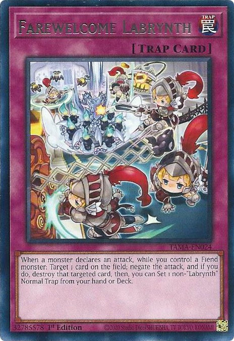 Farewelcome Labrynth [TAMA-EN024] Rare | Amazing Games TCG