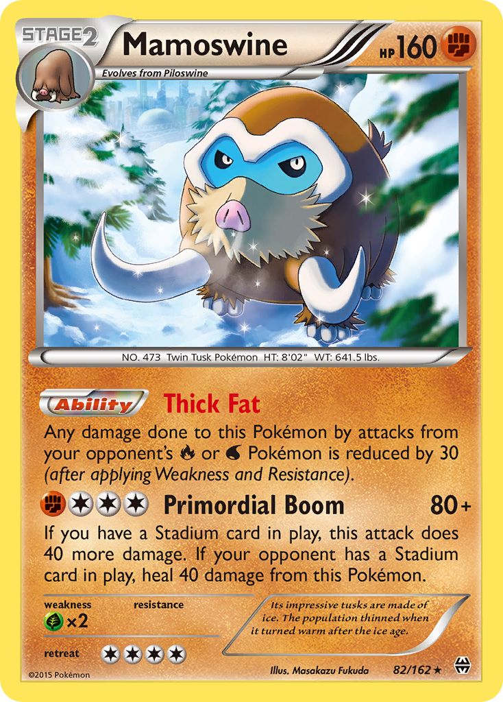 Mamoswine (82/162) [XY: BREAKthrough] | Amazing Games TCG