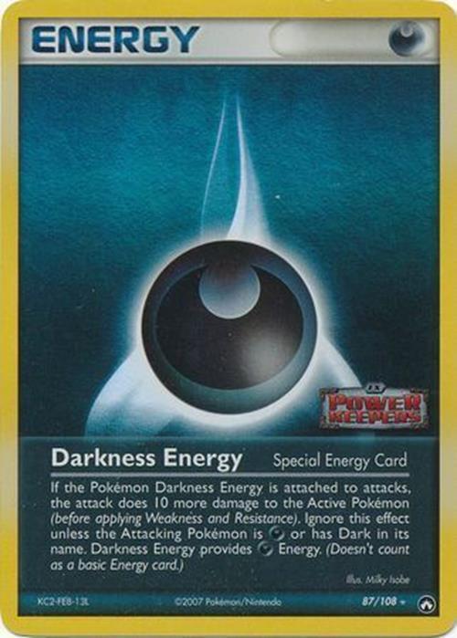 Darkness Energy (87/108) (Stamped) [EX: Power Keepers] | Amazing Games TCG