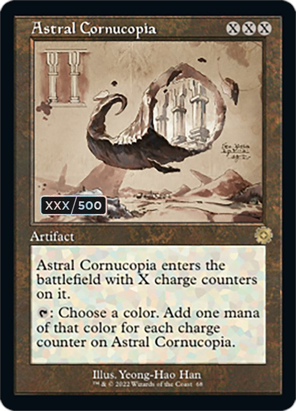 Astral Cornucopia (Retro Schematic) (Serial Numbered) [The Brothers' War Retro Artifacts] | Amazing Games TCG