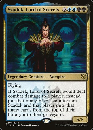 Szadek, Lord of Secrets [GRN Guild Kit] | Amazing Games TCG