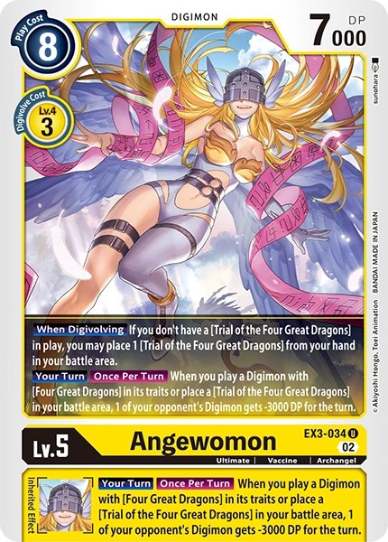 Angewomon [EX3-034] [Revision Pack Cards] | Amazing Games TCG