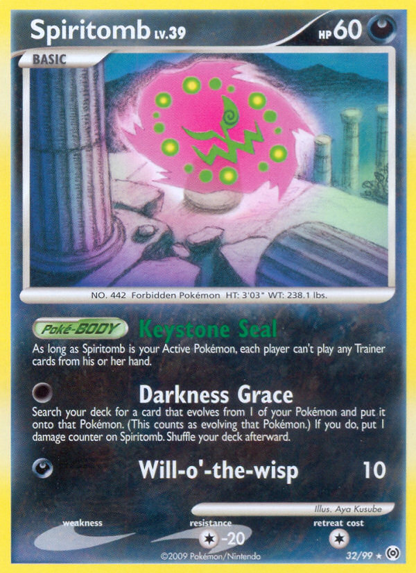 Spiritomb (32/99) [Platinum: Arceus] | Amazing Games TCG