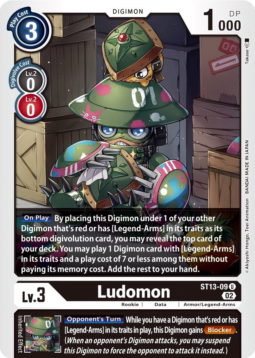 Ludomon [ST13-09] [Starter Deck: Ragnaloardmon] | Amazing Games TCG