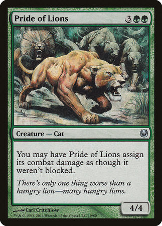 Pride of Lions [Duel Decks: Ajani vs. Nicol Bolas] | Amazing Games TCG