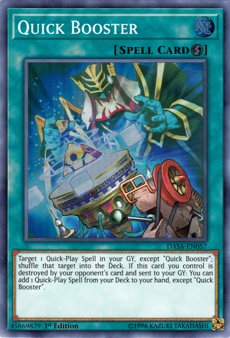 Quick Booster [DASA-EN057] Super Rare | Amazing Games TCG