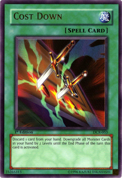 Cost Down [DCR-053] Ultra Rare | Amazing Games TCG