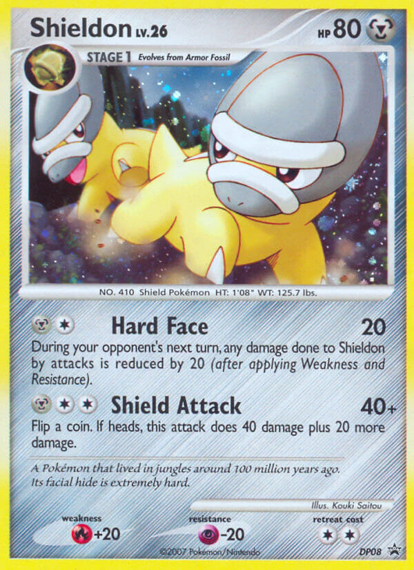 Shieldon (DP08) [Diamond & Pearl: Black Star Promos] | Amazing Games TCG