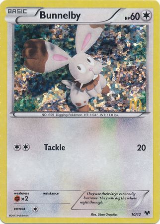 Bunnelby (10/12) [McDonald's Promos: 2014 Collection] | Amazing Games TCG