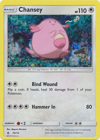 Chansey (10/12) [McDonald's Promos: 2018 Collection] | Amazing Games TCG