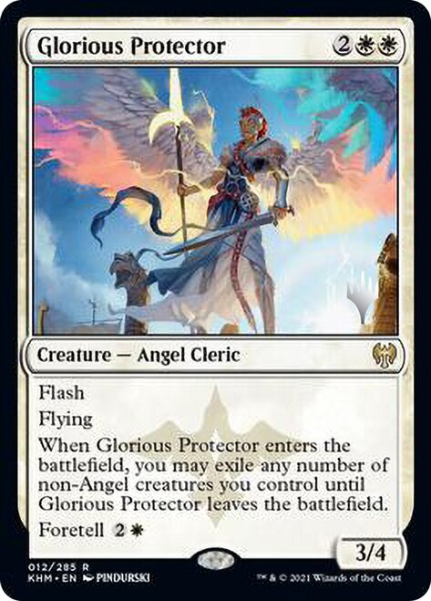 Glorious Protector [Kaldheim Promo Pack] | Amazing Games TCG