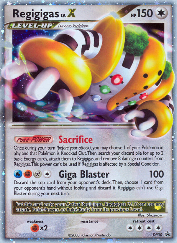 Regigigas LV.X (DP30) [Diamond & Pearl: Black Star Promos] | Amazing Games TCG